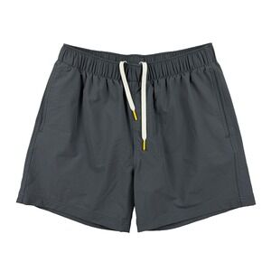 Olivers Apparel All Over Shorts Mens Medium Gray 5" Stretch Athletic Gym Run